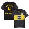 Borussia Dortmund N. Schlotterbeck 4 Bortedrakt 2024-25 Kortermet Borussia Dortmund N. Schlotterbeck 4 Bortedrakt 2024-25 Kortermet
